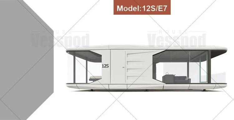 Modern Luxury Portable Modular Home 4 Bedroom Modular House a Frame Capsule Hotel for Sale